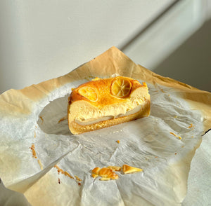 HALF Mochi Filled Burnt Basque Cheesecake